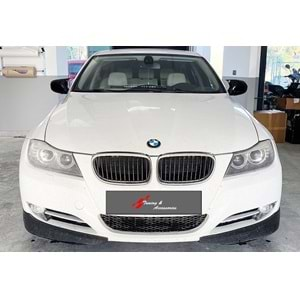 BMW E90 LCI 2008+ - Ayna Kapağı Batman V1 Stil, Yapıştırma , Piano Black Ürün Yüzeyi, ABS, Set