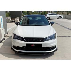 Seat Leon Mk3 2012+ - Ayna Kapağı Batman V1 Stil Yapıştırma, Piano Black Ürün Yüzeyi, ABS, Set