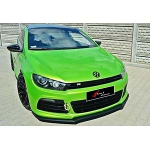 VW Scirocco Mk3 2008+ - Ön Lip R Max Design, Piano Black Ürün Yüzeyi Vkm.