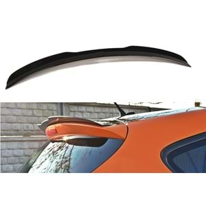 Seat Leon Mk2 2005+ - Spoiler Max Cap Tavan Üzeri, Piano Black Vkm.