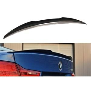 BMW F32 2014+ - Spoiler Max Cap Bagaj Üzeri , Piano Black, Vkm.