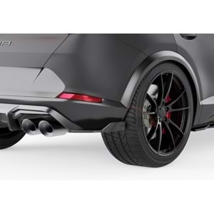 Seat Cupra Formentor Mk1 2020+ - Flap/Arka Yan, A Pex Cupra V1 Stil, Piano Black Parlak Ürün Yüzeyi, Vakum, Set