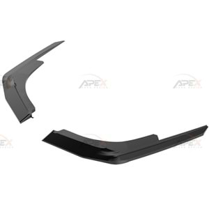 BMW F82 M4 2014+ - Tampon Flap/Arka, A Plus M4 V1 Stil, Piano Black Parlak Ürün Yüzeyi, Vakum