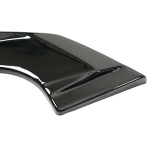 VW Tayron Mk2 2024+ - Tampon Flap/Arka Yan, A Plus Std./R Line V1 Stil, Piano Black Parlak Ürün Yüzeyi, Vakum, Set