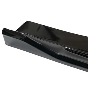 VW Tayron Mk2 2024+ - Tampon Flap/Arka Yan, A Plus Std./R Line V1 Stil, Piano Black Parlak Ürün Yüzeyi, Vakum, Set