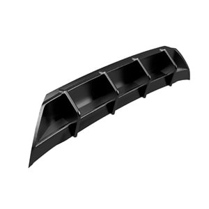 Audi A3 8Y SD/SPB 2020+ - Difüzör/Arka A Plus+ Basic V1 Stil, Piano Black Parlak Ürün Yüzeyi, Vkm.