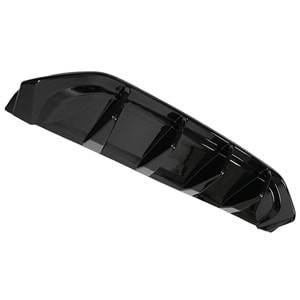 VW Tayron Mk2 2024+ - Difüzör/Arka, A Plus Std./R Line V1 Stil, Piano Black Parlak Ürün Yüzeyi, Vakum