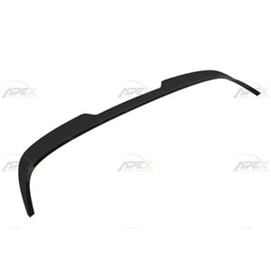VW Tiguan Mk2 FL 2020+ - Spoiler, A Pex R/R Line V1 Cap Stil, Tavan Üzeri, Çift Taraflı Piano Black Parlak Ürün Yüzeyi, Vakum