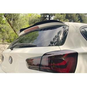 BMW F20 2011+ - Spoiler Max A Plus+ M Power Cap V1 Stil, Çift Taraflı Piano Black Parlak Ürün Yüzey Vkm