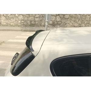 BMW F20 2011+ - Spoiler Max A Plus+ M Power Cap V1 Stil, Çift Taraflı Piano Black Parlak Ürün Yüzey Vkm