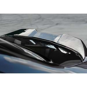 BMW G87 M2 2023+ - Spoiler, A Plus M2 Cap V1 Stil, Bagaj üzeri, Çift Taraflı Piano Black Parlak Ürün Yüzey, Vakum