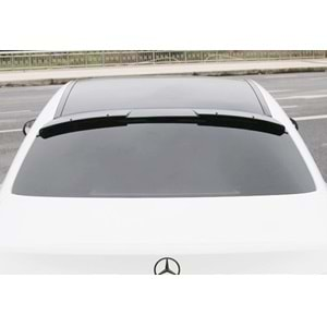 M. Benz W205 2015+ - Spoiler M4 V2 Stil Cam Üzeri , Piano Black ABS