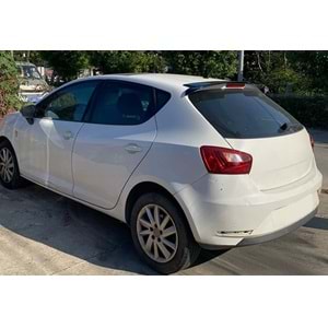 Seat Ibiza Mk4 4D 2008+ - Spoiler Cupra V2 Stil, Tavan Üzeri, Piano Black Boyalı Ürün Yüzeyi, ABS