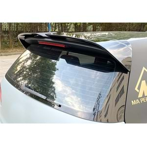 VW Golf Mk6 2008+ - Spoiler Oettinger Stil V2, Tavan Üzeri, Piano Black Boyalı Ürün Yüzeyi, ABS