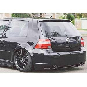 VW Golf Mk4 1997+ - Spoiler R32 Stil Tavan Üzeri, Piano Black Boyalı Ürün Yüzeyi ABS