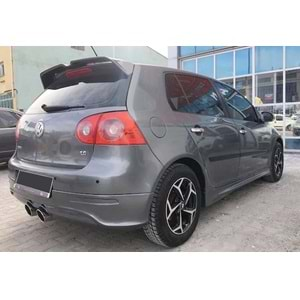 VW Golf Mk5 2003+ - Spoiler Oettinger Stil Tavan Üzeri, Piano Black FRP