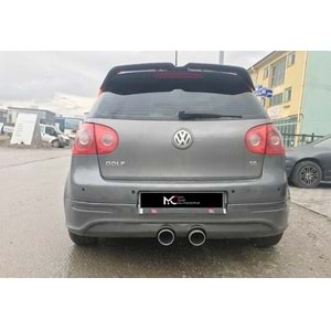 VW Golf Mk5 2003+ - Spoiler Oettinger Stil Tavan Üzeri, Piano Black FRP