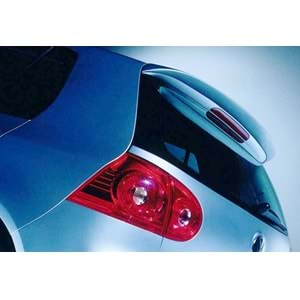 VW Golf Mk5 2003+ - Spoiler ABT R32 GTI Stil Tavan Üzeri, Piano Black FRP