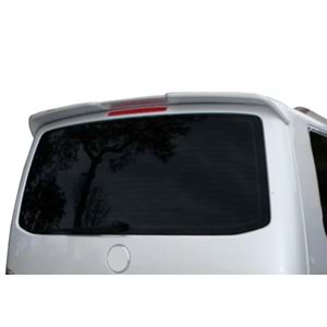 VW Transporter T5 FL 2009+ - Spoiler Sport V3D Stil Tavan Üzeri, Piano Black FRP