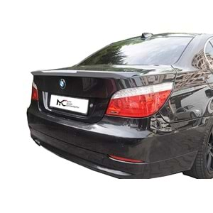 BMW E60 2003+ - Spoiler M4 V2 Stil Bagaj Üzeri, İşlemsiz Ham Yüzey ABS