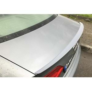 Audi A4 B8 2008+ - Spoiler S4 V2 Stil Stil Anatomik Bagaj Üzeri, İşlem Yapılmamış Ham Ürün Yüzeyi ABS