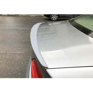 Audi A4 B8 2008+ - Spoiler S4 V2 Stil Stil Anatomik Bagaj Üzeri, İşlem Yapılmamış Ham Ürün Yüzeyi ABS