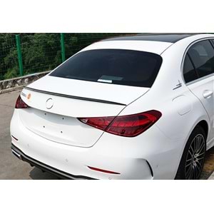 M. Benz W206 2021+ - Spoiler, AMG V2 Anatomik Stil, Bagaj Üzeri , Piano Black Boyalı Ürün Yüzeyi, ABS