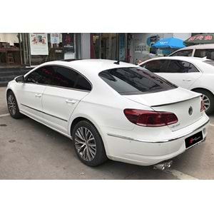 VW Passat CC 2008+ - Spoiler Anatomik Oem V2 Stil Bagaj Üzeri, Piano Black Boyalı Ürün Yüzeyi, ABS