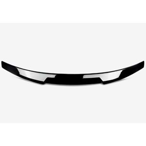 Audi A5 B8 SB 2007+ - Spoiler M4 V2 Stil, Bagaj Üzeri, Piano Black Boyalı Ürün Yüzeyi, ABS