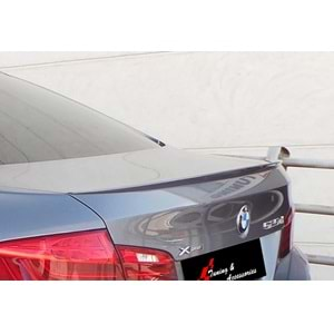 BMW F10 2010+ - Spoiler M5 V1 Stil, Bagaj Üzeri, İşlemYapılmamış Ham Ürün Yüzeyi, ABS