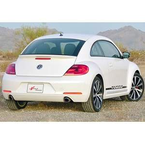 VW New Beetle A5 2011+ - Spoiler Oem Stil Cam Altı, Piano Black Boyalı Ürün Yüzeyi ABS