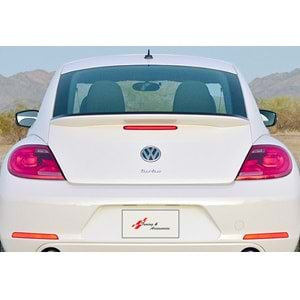 VW New Beetle A5 2011+ - Spoiler Oem Stil Cam Altı, Piano Black Boyalı Ürün Yüzeyi ABS