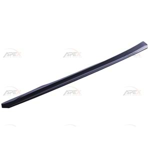 BMW F80 M3 2012+ - Marşpiyel/Alt Çıta, A Pex M3 1 Stil, 202.5 cm, Piano Black Parlak Ürün Yüzeyi, Vakum, Set
