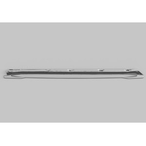 Opel Astra L 2020+ - Marşpiye Alt Çıta A Plus+ Std. V1 Stil, Piano Black Parlak Ürün Yüzeyi, Vkm., Set