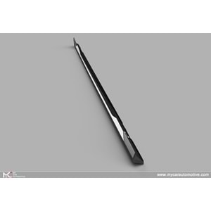 BMW i20 2021+ - Marşpiyel/Alt Çıta A Plus M Pack V1 Stil 4 mm, Piano Black Parlak Ürün Yüzeyi, Vkm., Set