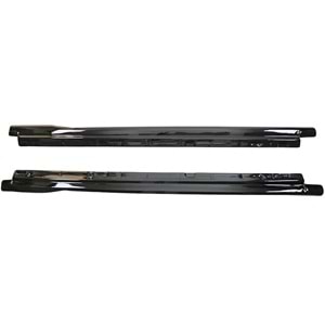 VW Tayron Mk2 2024+ - Marşpiyel Çıta/Alt, A Plus Std./R Line V1 Stil, Piano Black Parlak Ürün Yüzeyi, Vakum, Set
