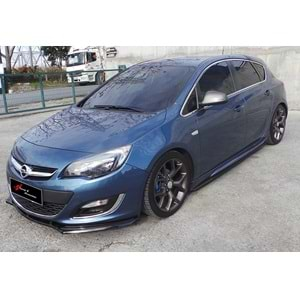 Opel Astra J 2009+ - Marşpiyel OPC Stil, İşlemsiz Ham Yüzey Vakum Set