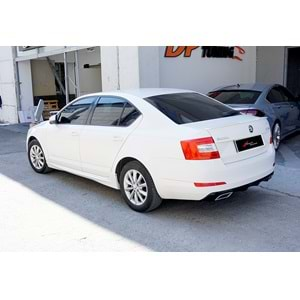 Skoda Octavia Mk3 2013+ - Marşpiyel Sport, İşlemsiz Ham Yüzey Vakum Set