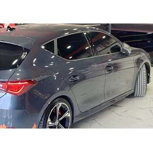 Seat Leon Mk4 2020+ - Marşpiyel Aero, İşlemsiz Ham Yüzey Vakum Set