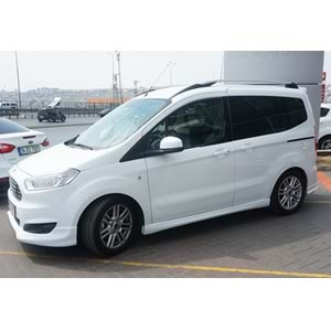 Ford T. Courier 2014+ - Marşpiyel Sport Stil, İşlemsiz Ham Yüzey Vakum Set