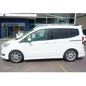 Ford T. Courier 2014+ - Marşpiyel Sport Stil, İşlemsiz Ham Yüzey Vakum Set