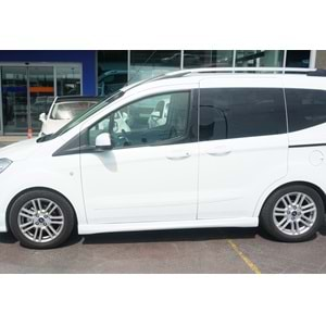 Ford T. Courier 2014+ - Marşpiyel Sport Stil, İşlemsiz Ham Yüzey Vakum Set