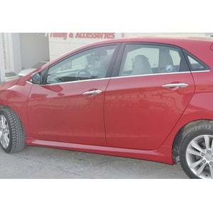 Hyundai I30 2012+ - Marşpiyel Sport, İşlemsiz Ham Yüzey Vakum Set