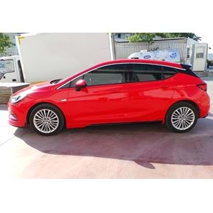 Opel Astra K 2015+ - Marşpiyel OPC Stil, İşlemsiz Ham Yüzey Vakum Set