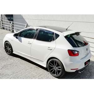 Seat Ibiza Mk4 2008+ - Marşpiyel Cupra Stil 4 Kapı, İşlemsiz Ham Yüzey Vakum Set