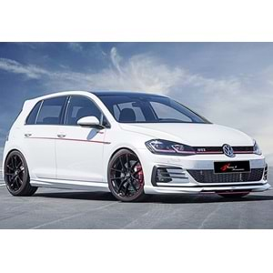 VW Golf Mk7 2012+ - Marşpiyel Oettinger Stil, İşlemsiz Ham Yüzey Vakum Set