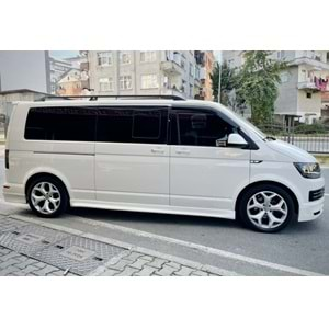 VW Transporter T6.1 2016+ - Marşpiyel Sport U. Şase, İşlemsiz Ham Yüzey Vakum Set