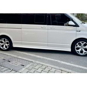 VW Transporter T6.1 2016+ - Marşpiyel Sport U. Şase, İşlemsiz Ham Yüzey Vakum Set