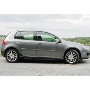 VW Golf Mk6 2008+ - Marşpiyel GTI Stil, İşlemsiz Ham Yüzey Vakum Set