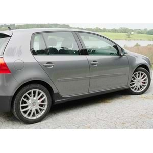 VW Golf Mk6 2008+ - Marşpiyel GTI Stil, İşlemsiz Ham Yüzey Vakum Set